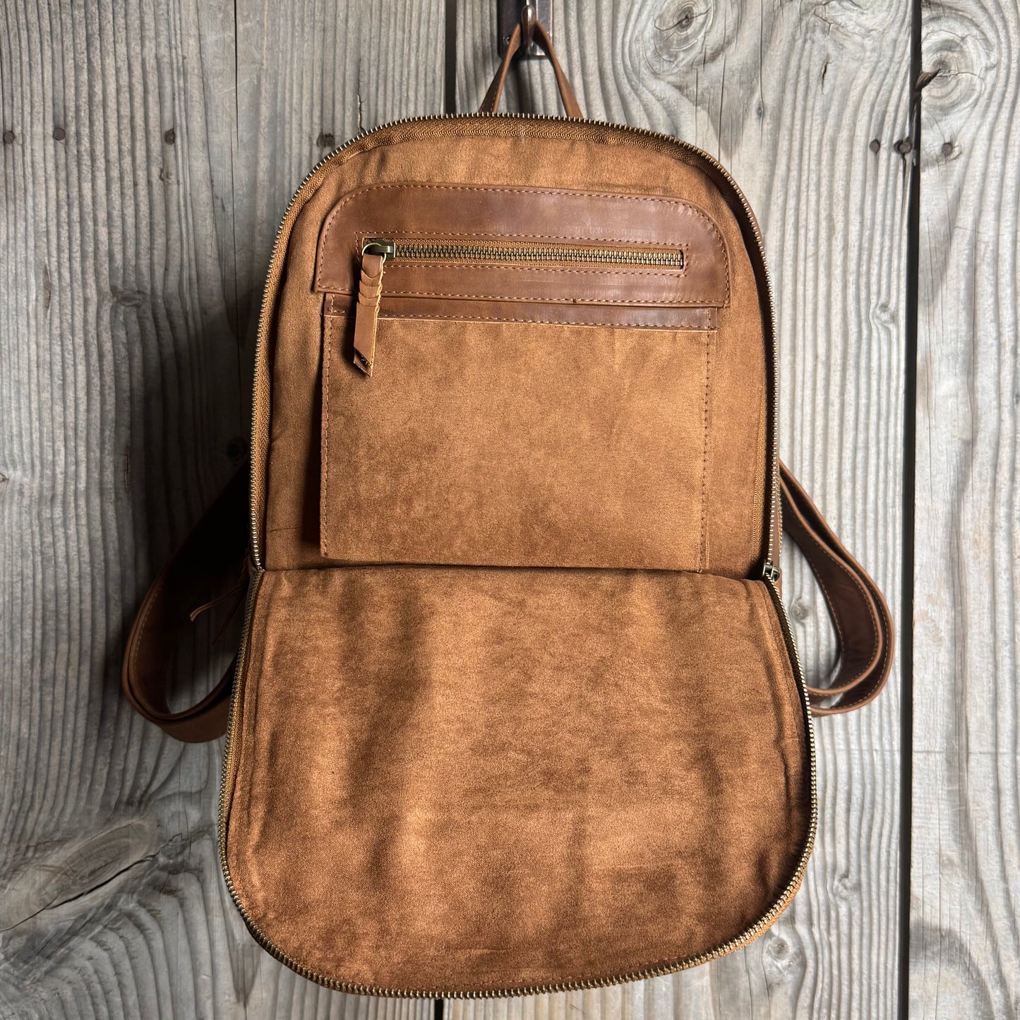 Classic Leather Backpack
