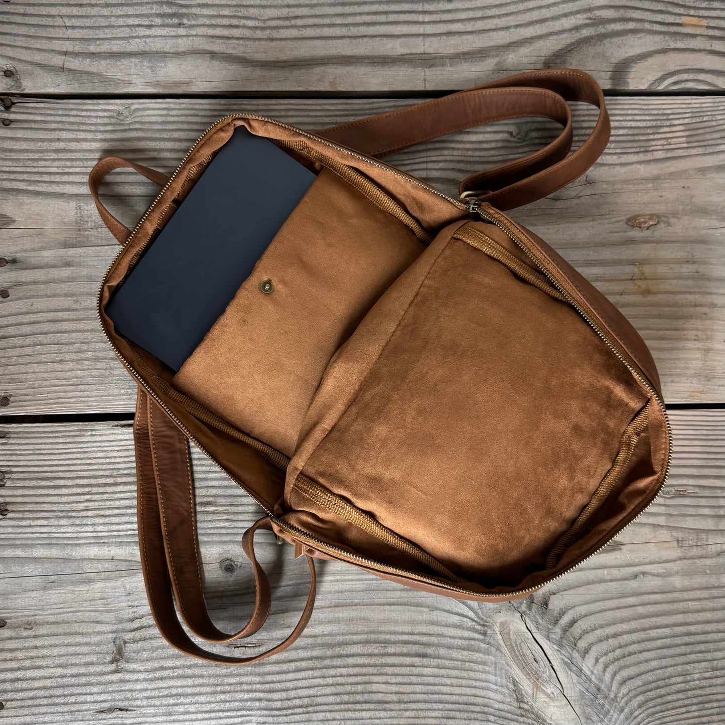 Classic Leather Backpack