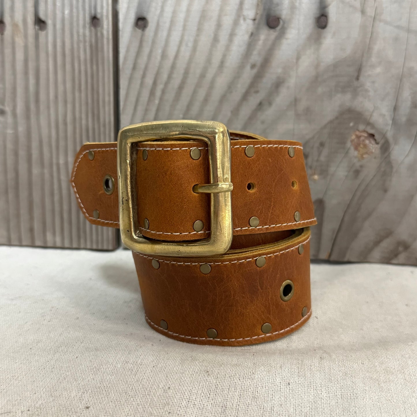 Studded Leather Belts