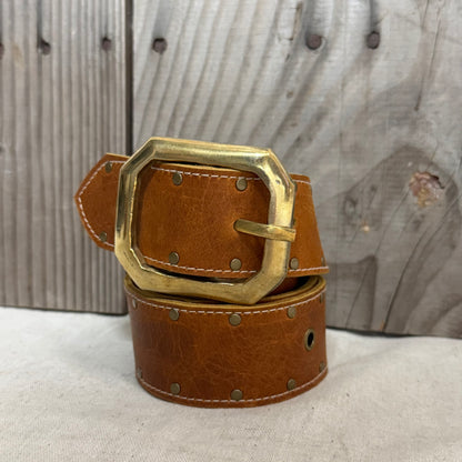 Studded Leather Belts