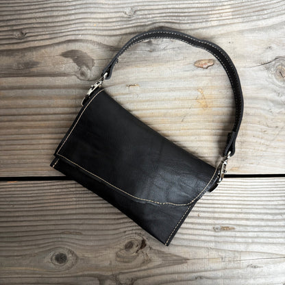 Raw Soft Clutch With Strap