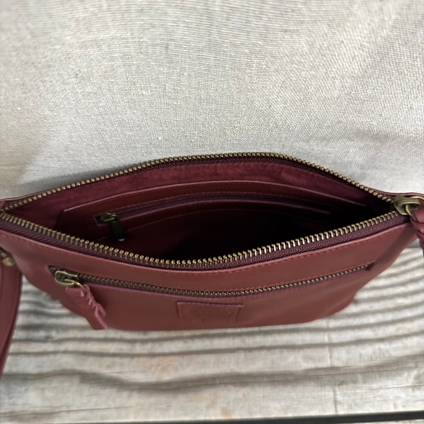 Plain Leather Clutch