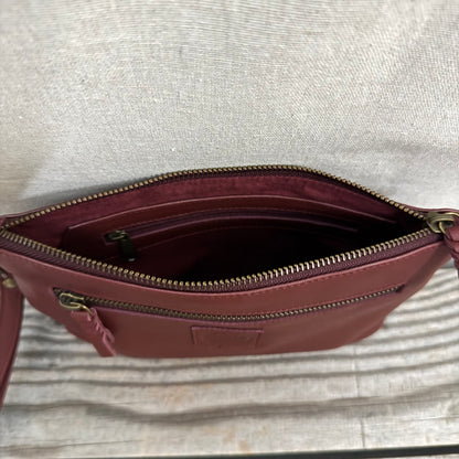 Plain Leather Clutch