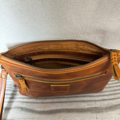 Plain Leather Clutch