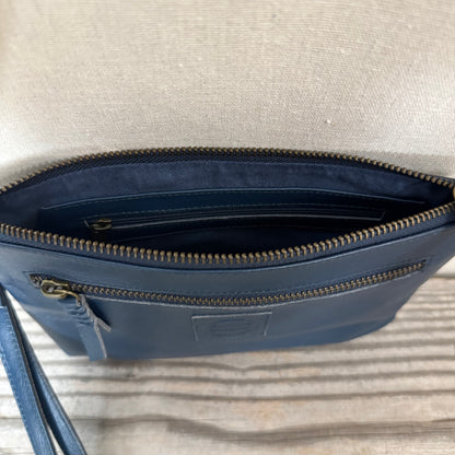 Plain Leather Clutch