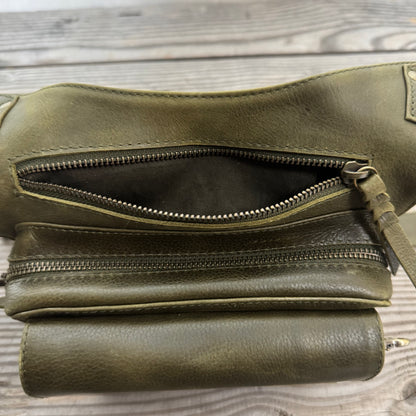 Leather Travel / Festival Waist or Across Body Bag