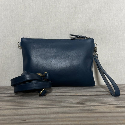 Plain Leather Clutch