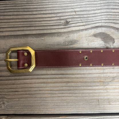 Studded Leather Belts