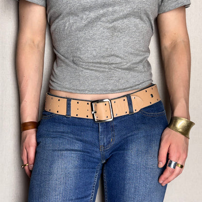 Studded Leather Belts