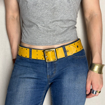 Studded Leather Belts