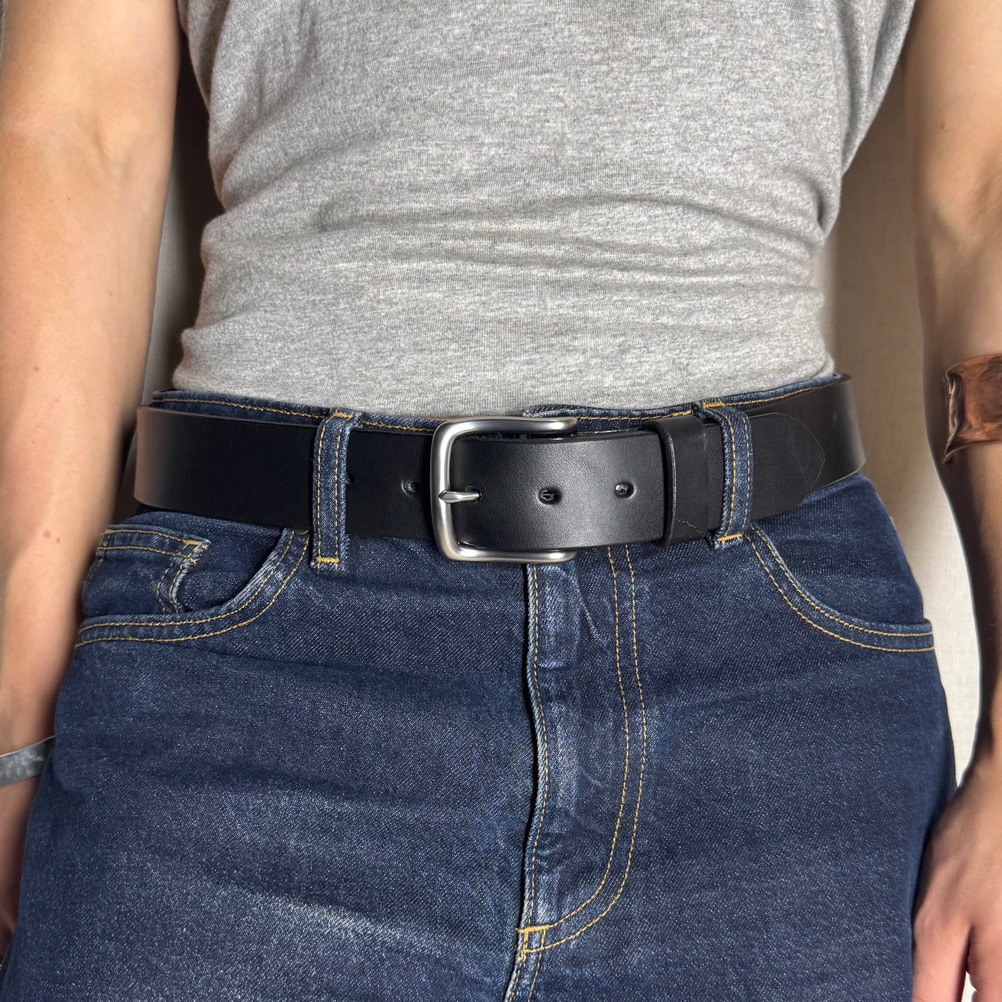 Premium Interchangeable Buckle Leather Belts