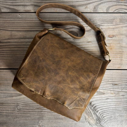 The Large Soft Rustic Brown Slouch