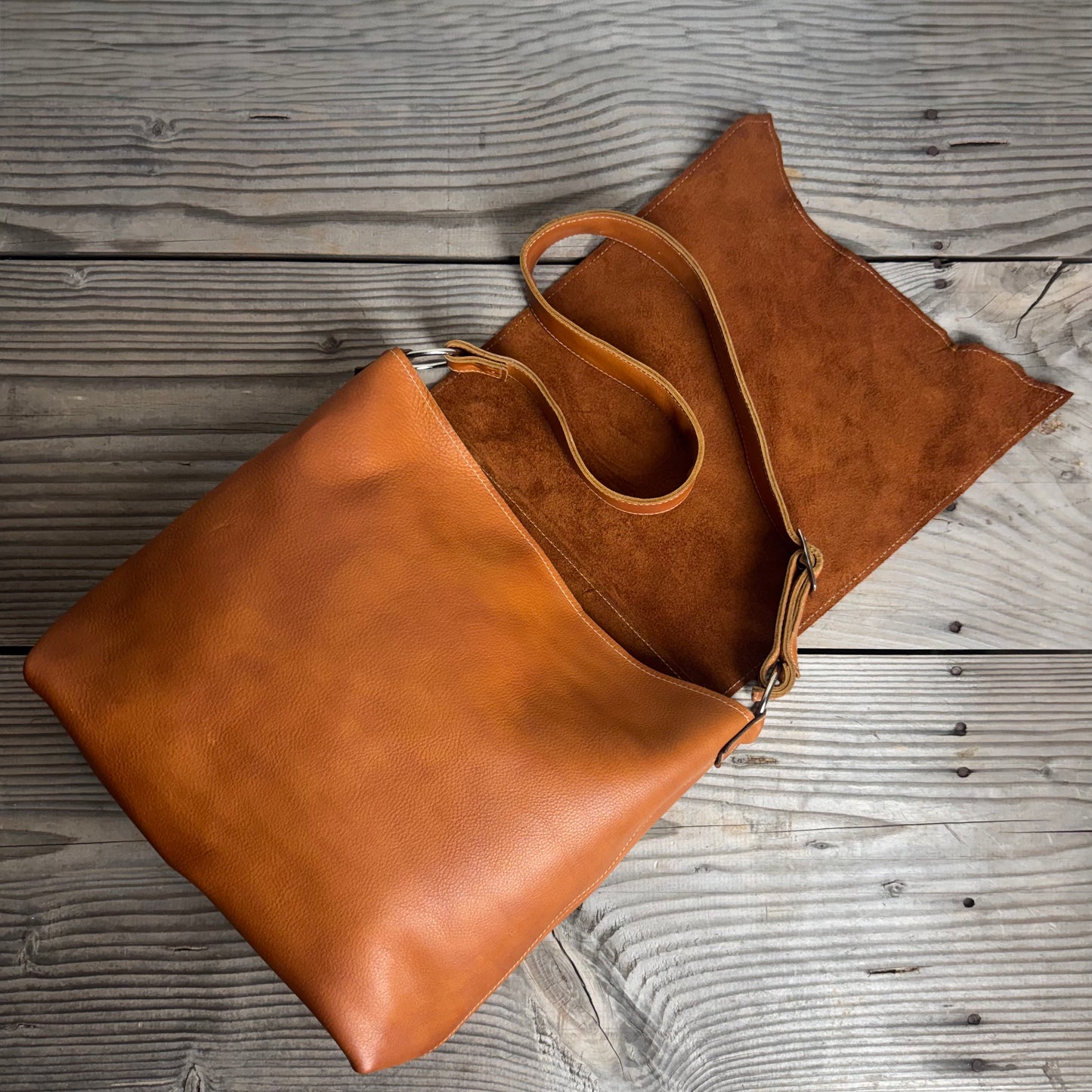The Big Soft Argentinian Leather Slouch