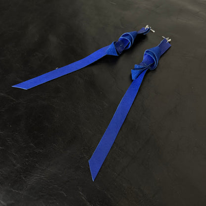 Coloured Leather Earrings