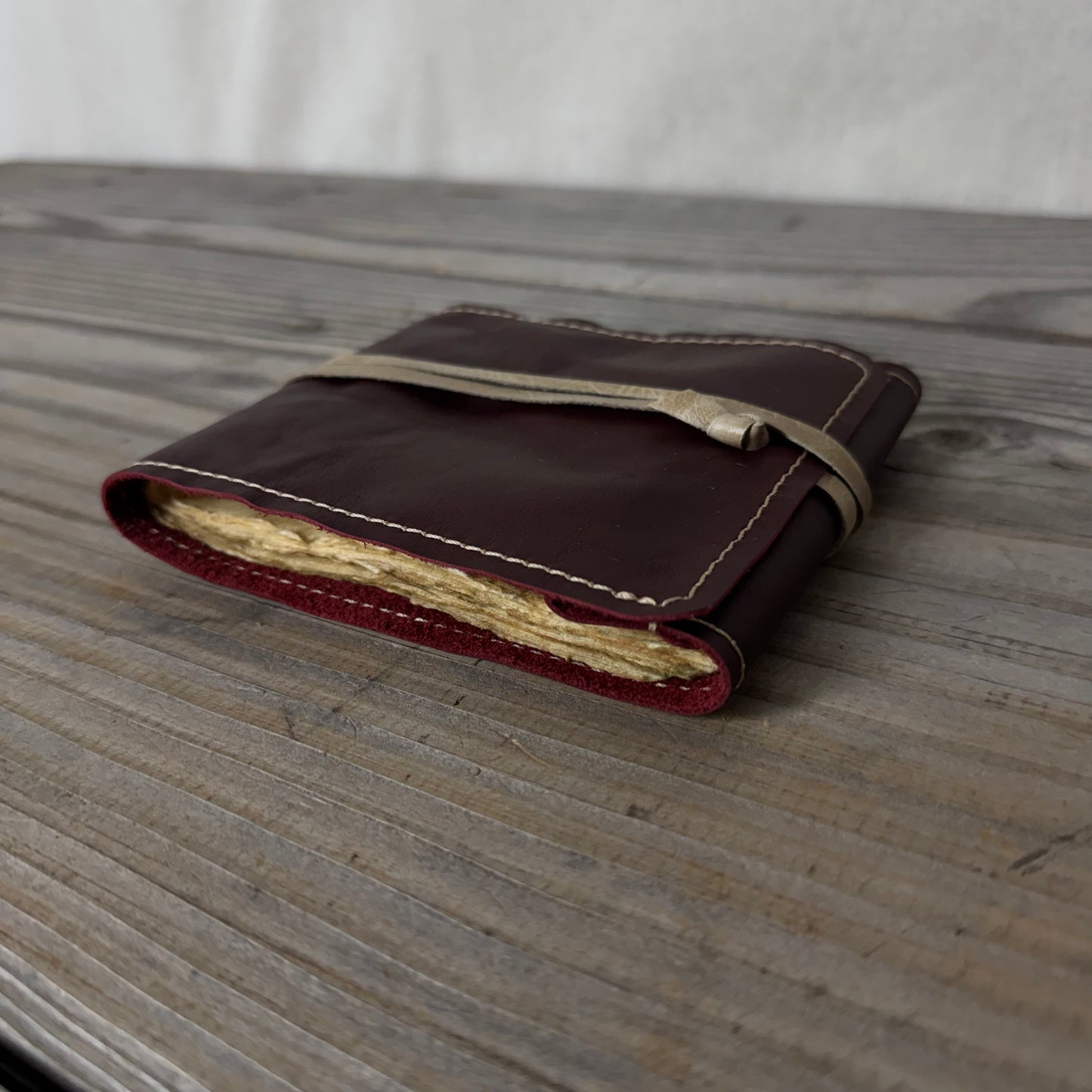 Handmade A6 Paper Bound Notebooks