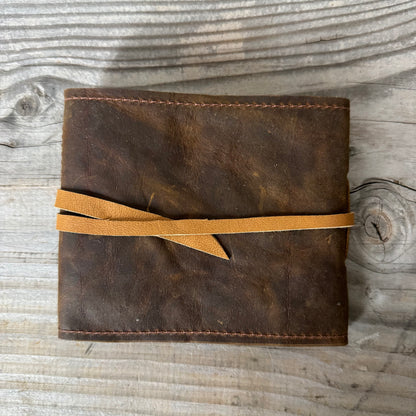 Handmade A6 Paper Bound Notebooks