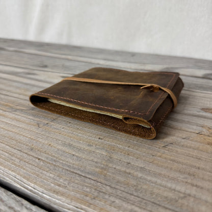Handmade A6 Paper Bound Notebooks
