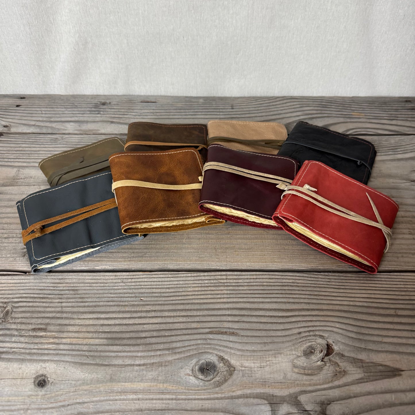 Handmade A6 Paper Bound Notebooks