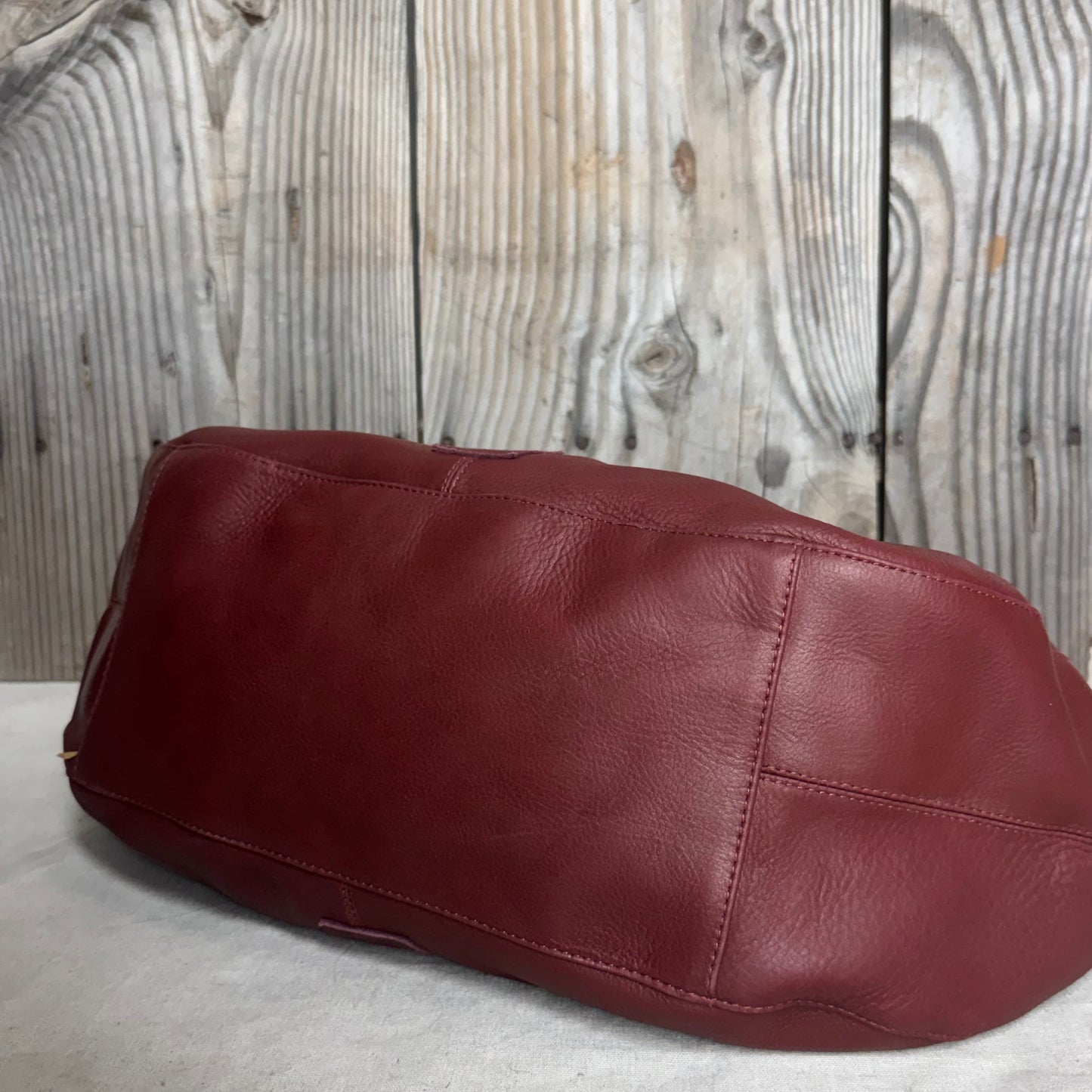 Large Leather Slouch / Overnighter