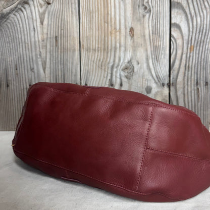 Large Leather Slouch / Overnighter