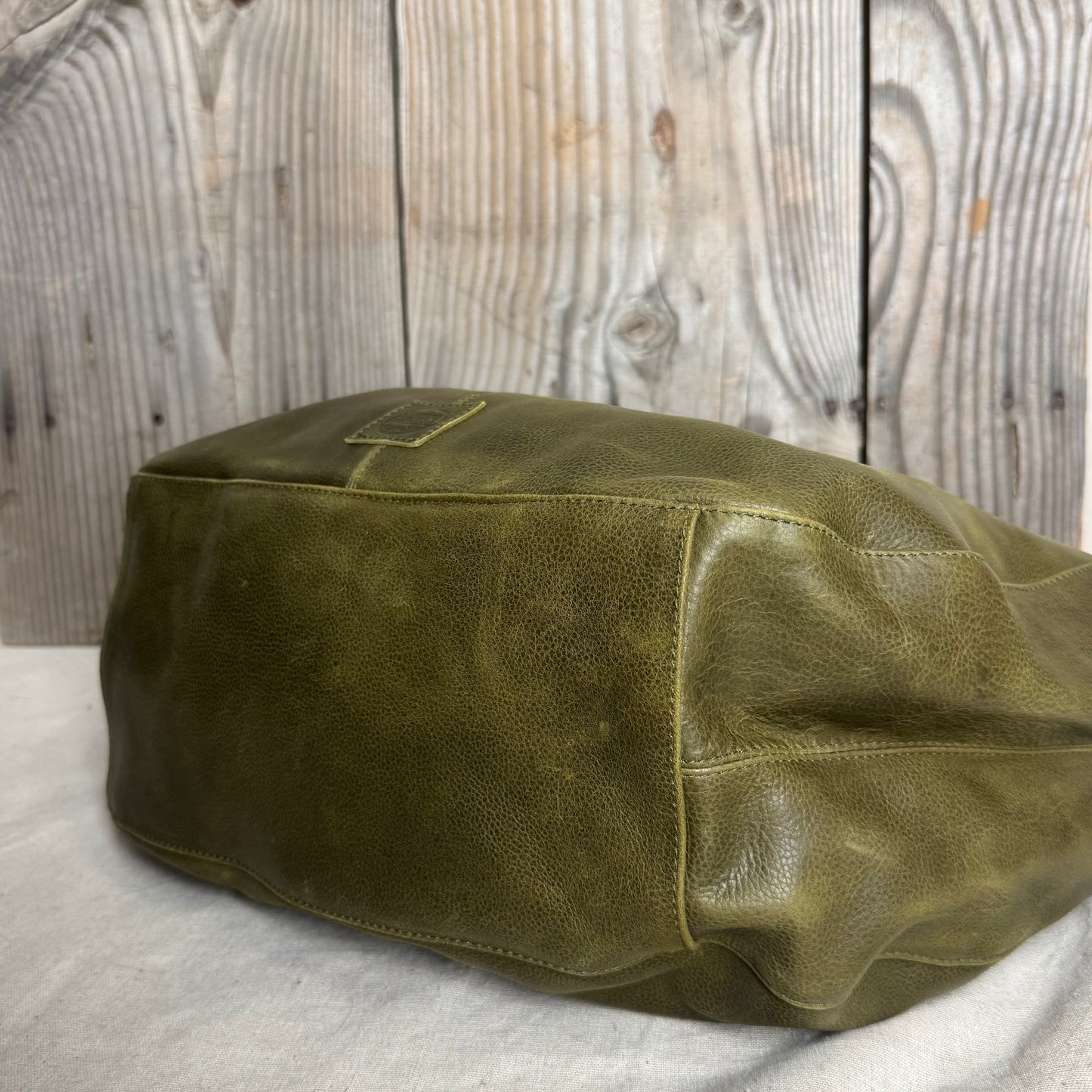Large Leather Slouch / Overnighter