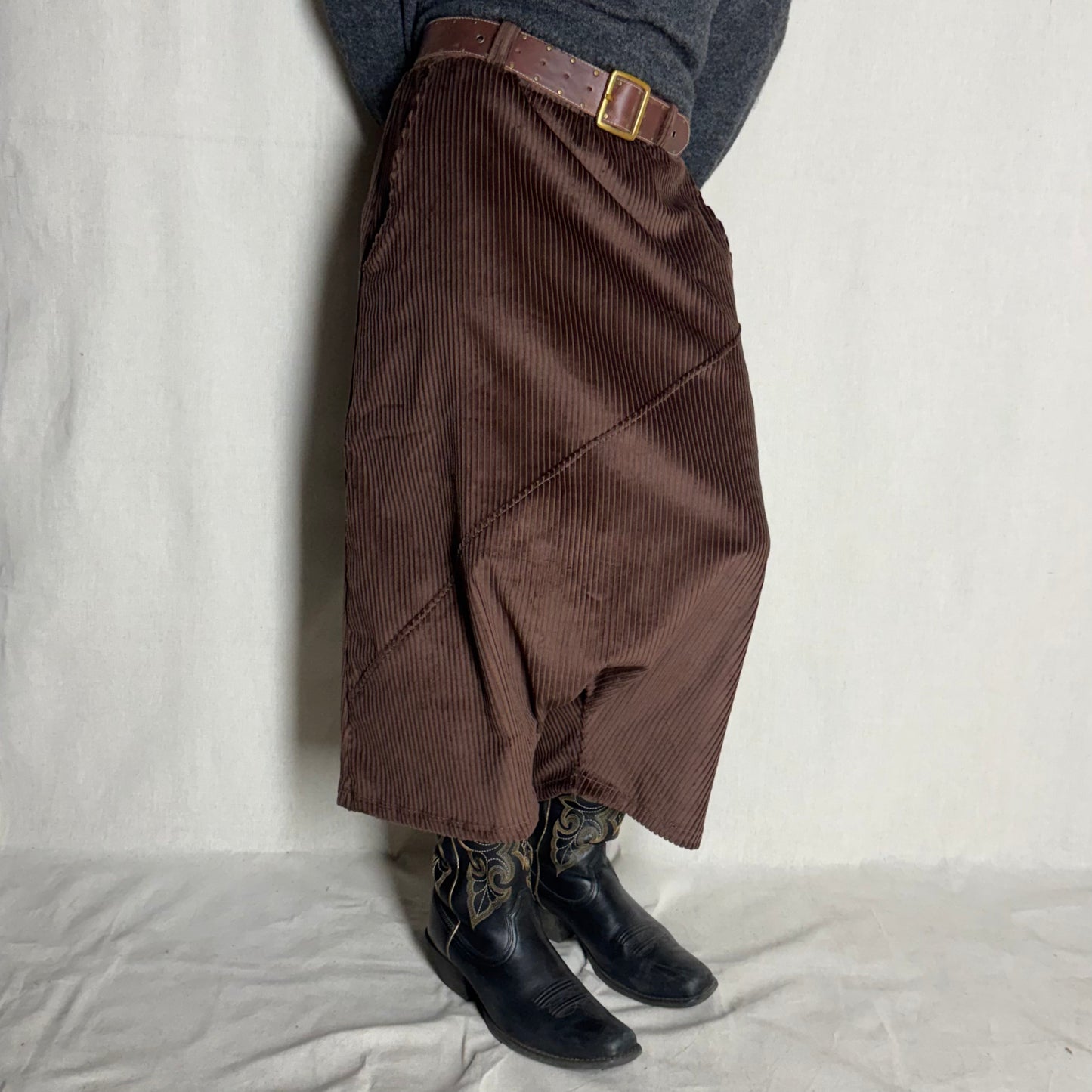 Corduroy Japanese / Bohemian Linen Pants