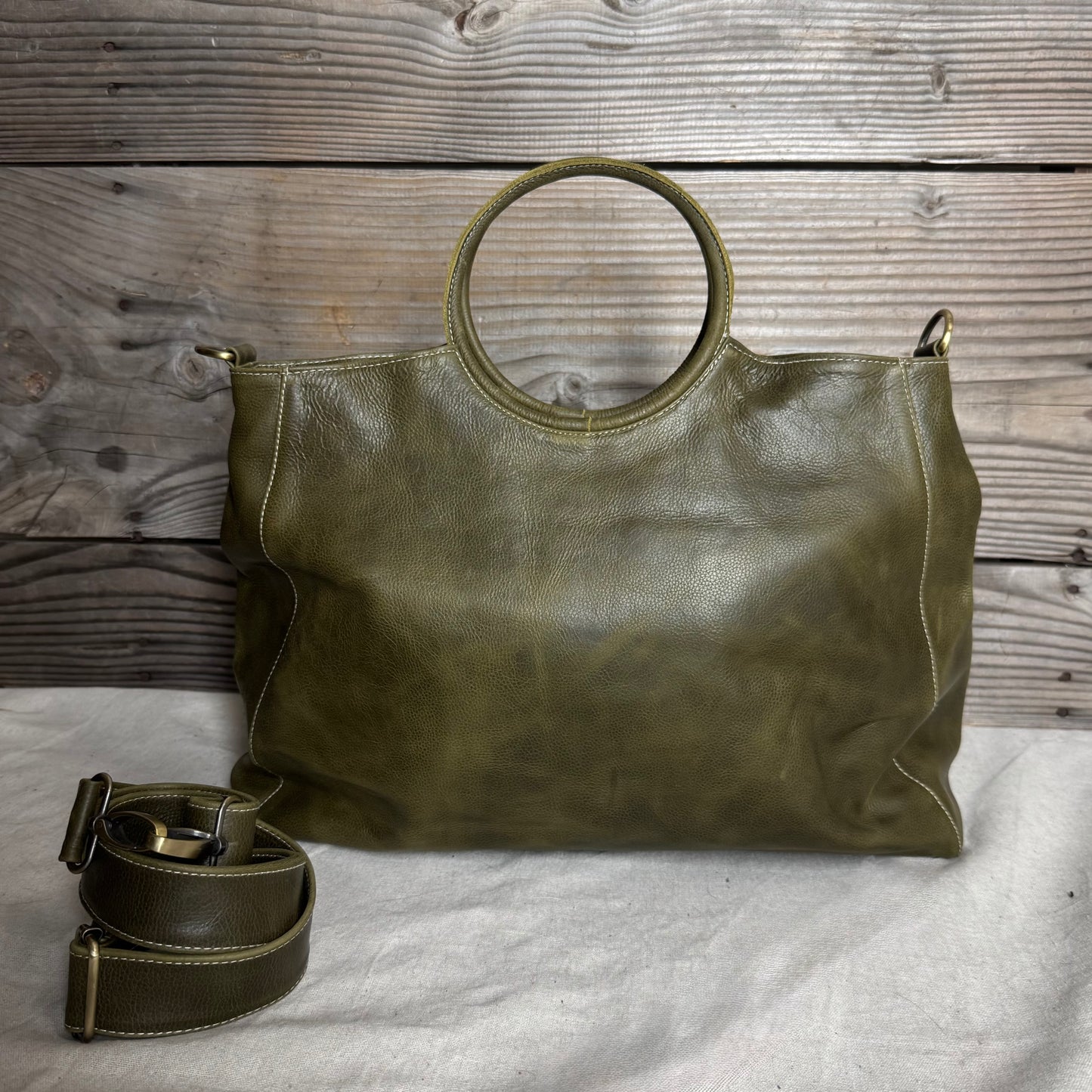 A Large Ring Handle Bag