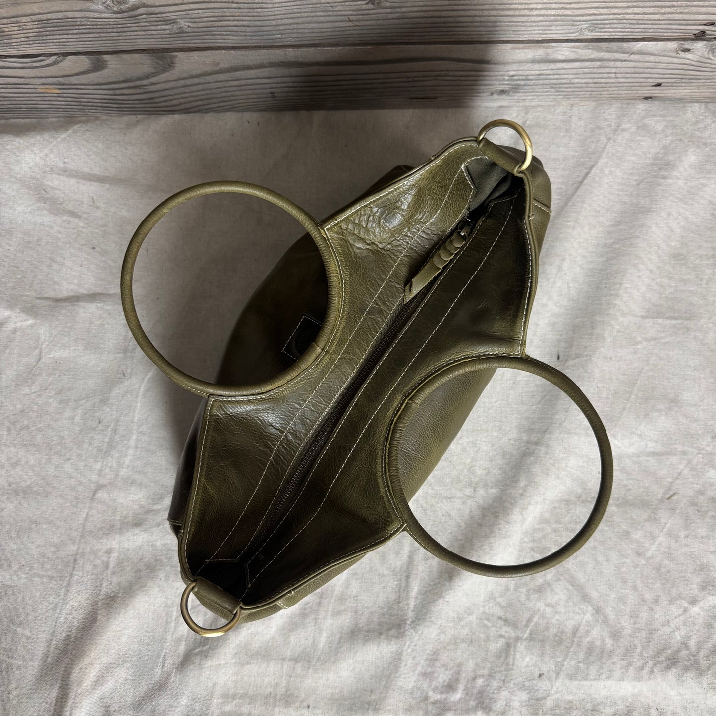 A Large Ring Handle Bag