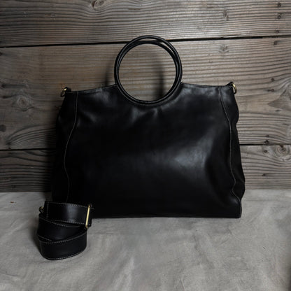 A Large Ring Handle Bag