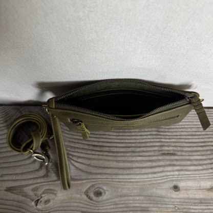 Plain Leather Clutch