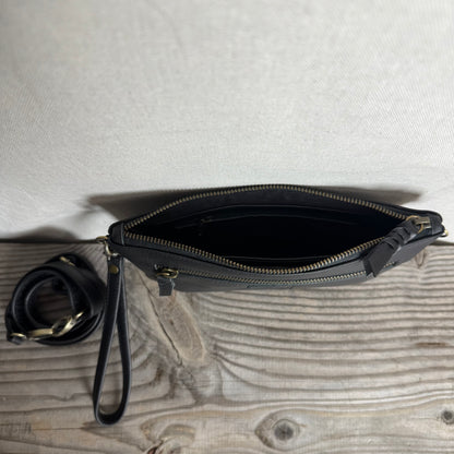 Plain Leather Clutch