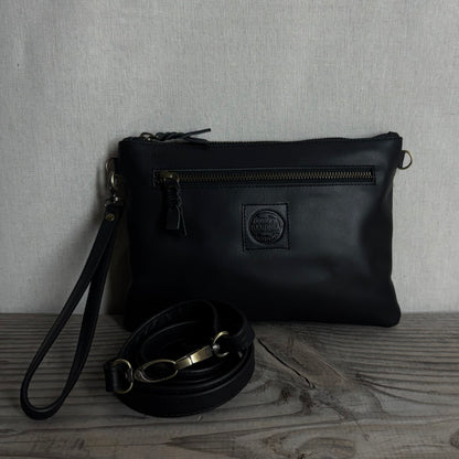 Plain Leather Clutch