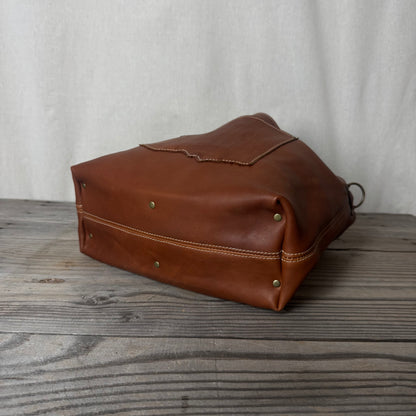 The Raw Argentinian Leather Tote