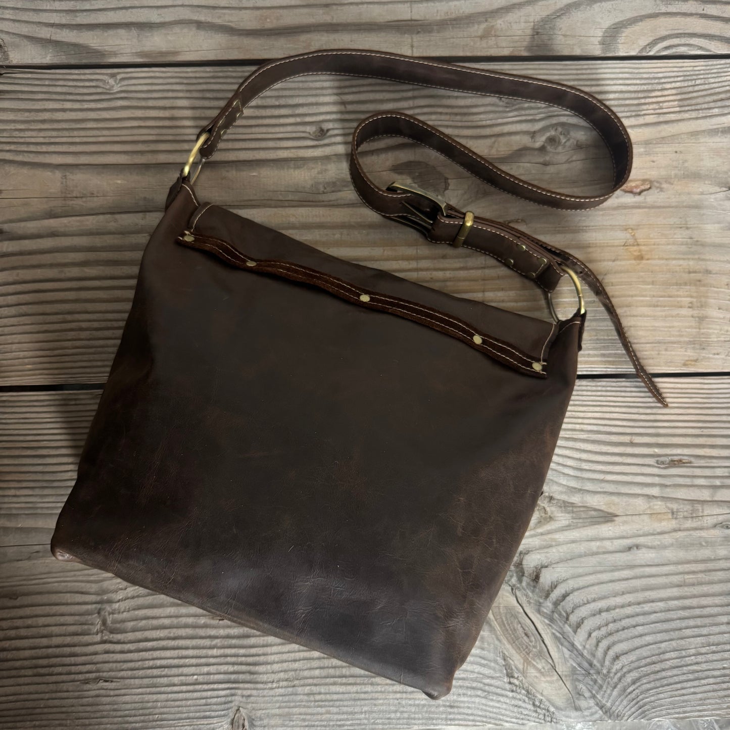 The Buttery Chocolate Slouch Bag