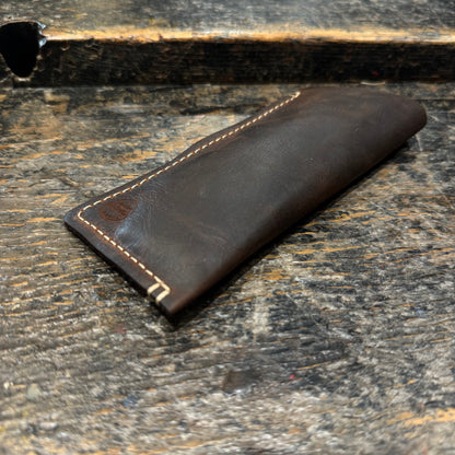 Soft Leather Glasses Sleeve
