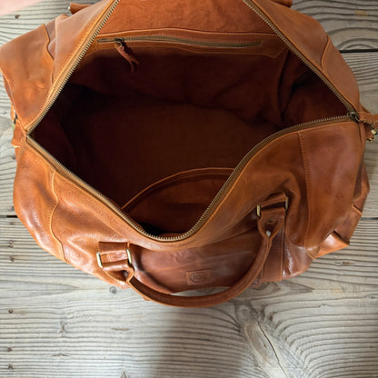 Soft Leather Travel / Duffle / Sports Bag
