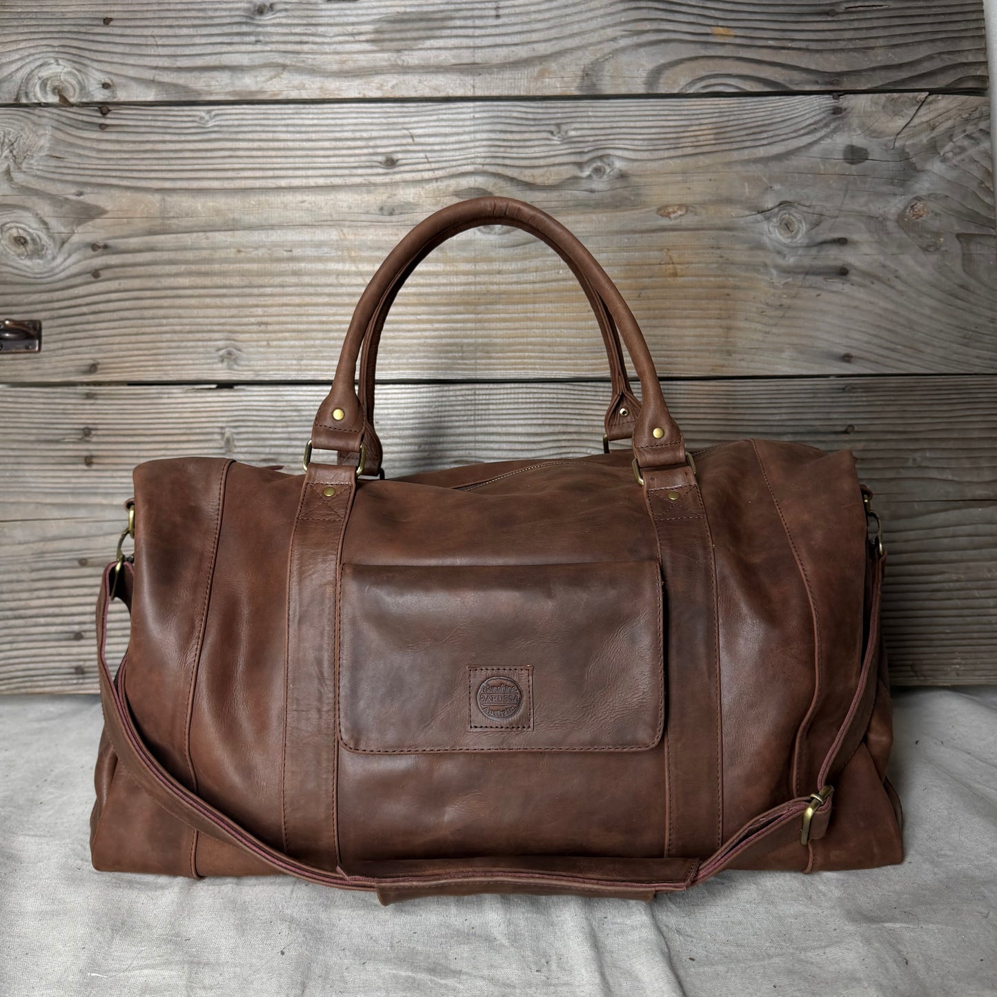 Soft Leather Travel / Duffle / Sports Bag