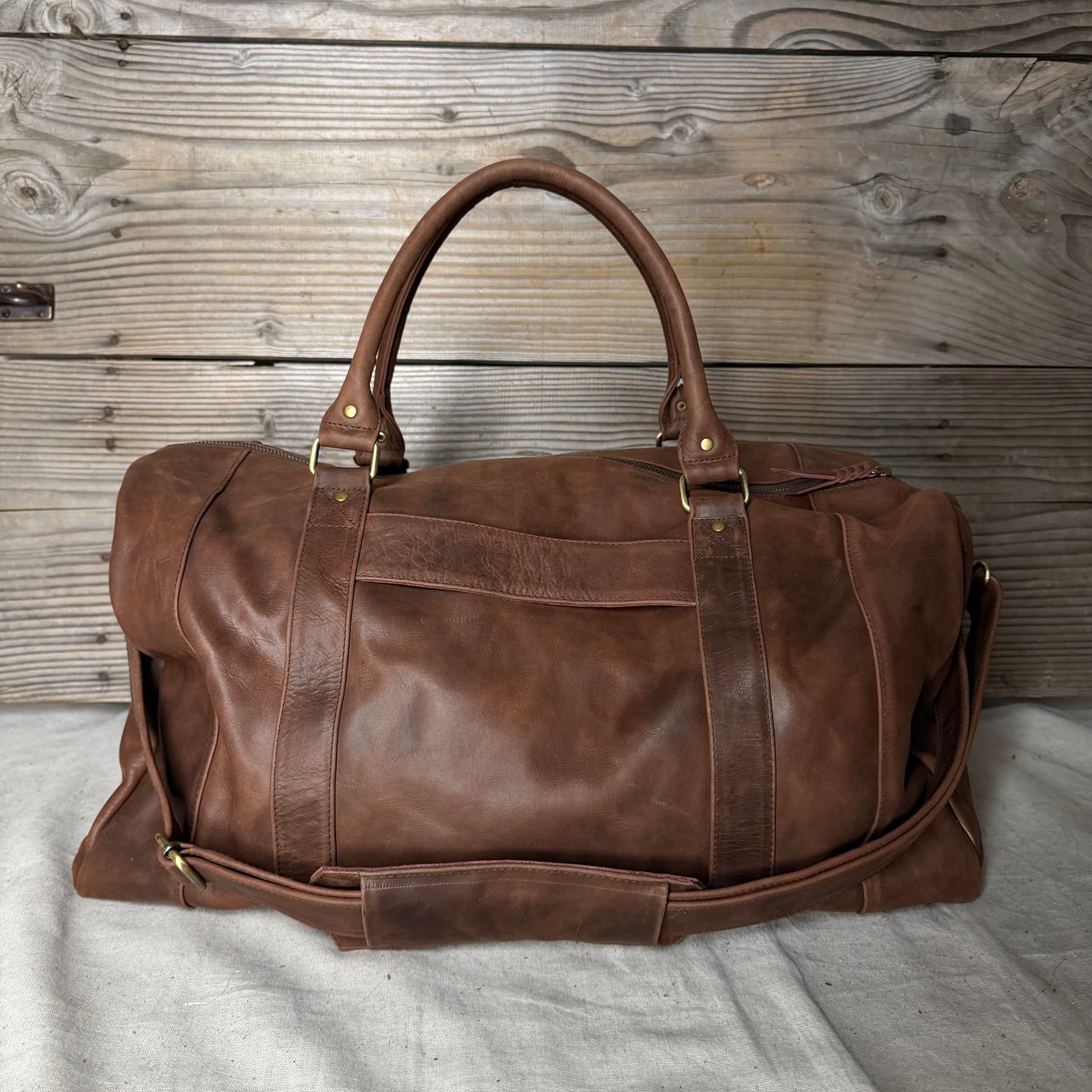 Soft Leather Travel / Duffle / Sports Bag