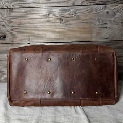 Soft Leather Travel / Duffle / Sports Bag