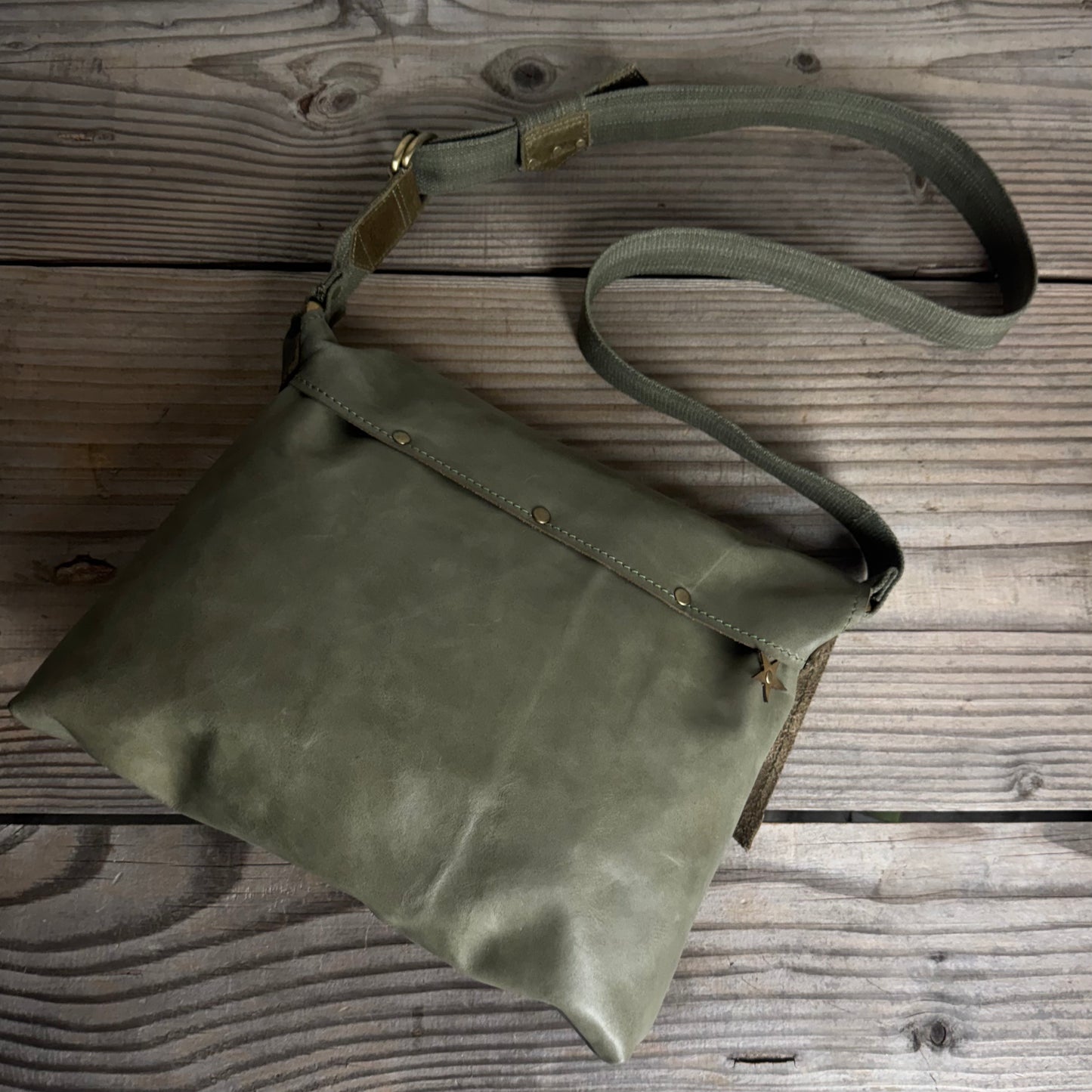 The Green Starlight Satchel