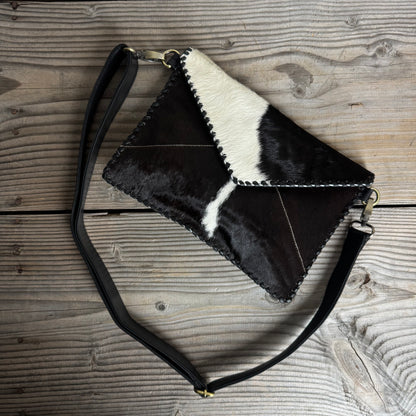 Cowhide Envelope Bag/Clutch