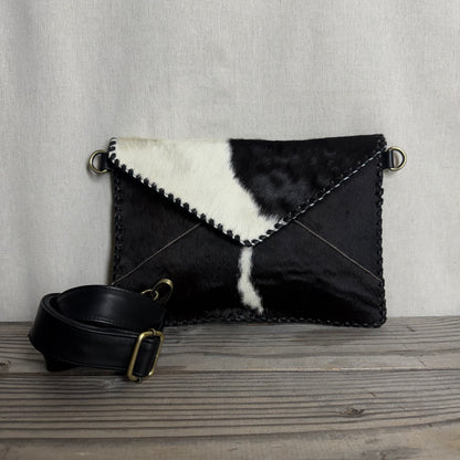 Cowhide Envelope Bag/Clutch