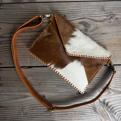 Cowhide Envelope Bag/Clutch