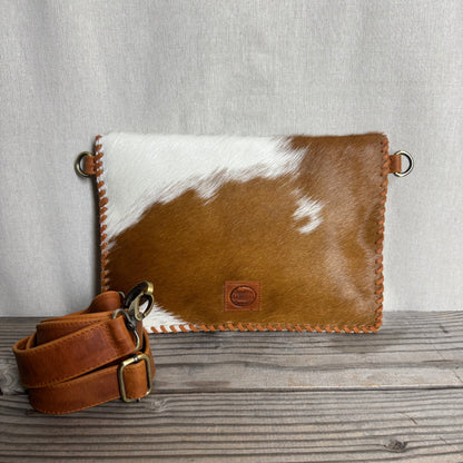 Cowhide Envelope Bag/Clutch