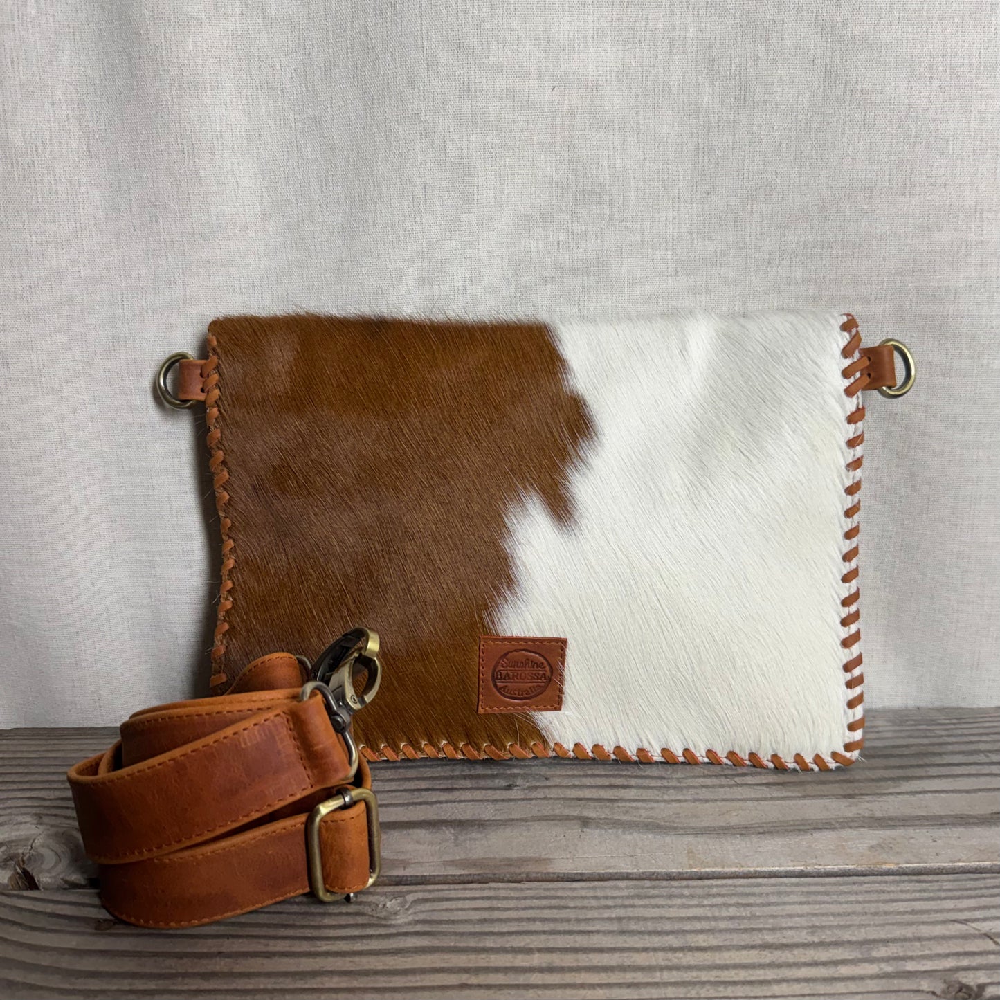 Cowhide Envelope Bag/Clutch
