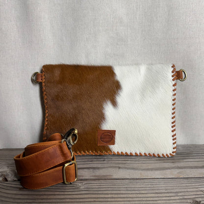 Cowhide Envelope Bag/Clutch