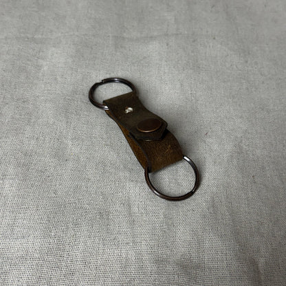 Leather Loop Keyring