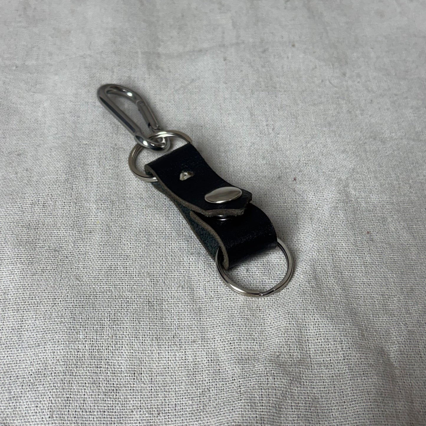 Leather Loop Keyring