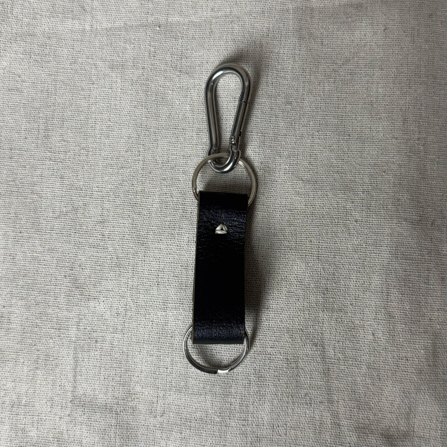 Leather Loop Keyring