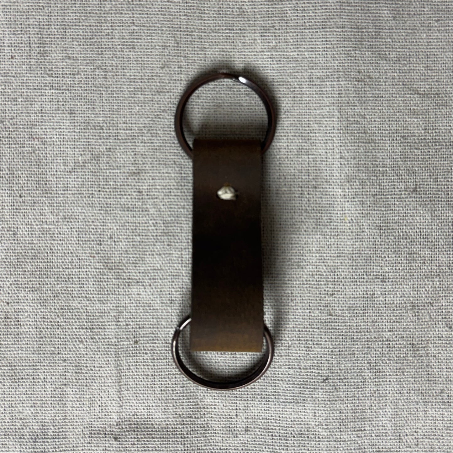 Leather Loop Keyring